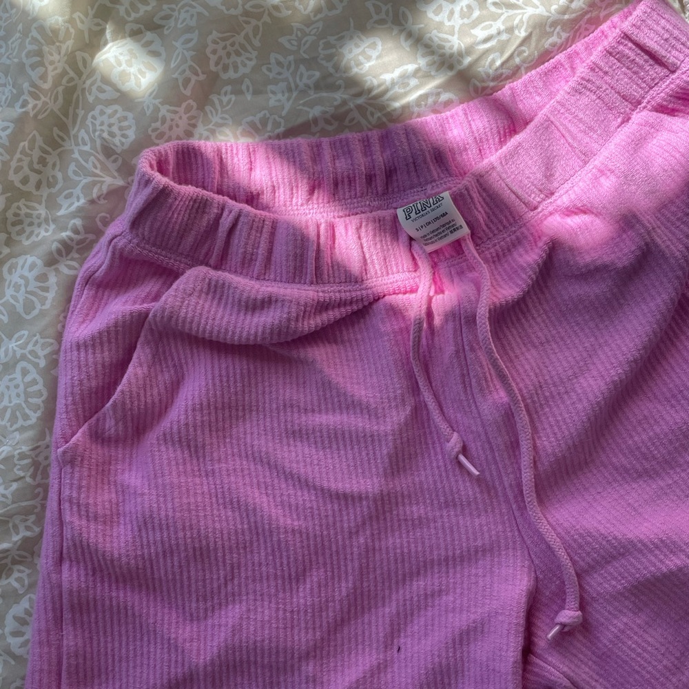 PINK lounge dad shorts